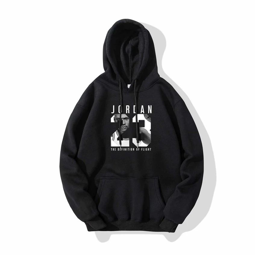 

High Quality Sweatshirt Men Hoodies Spring Fashion 23 Print Long Sleeve Hooded Hip Hop Streetwear Men Hoodies Brand Clothing