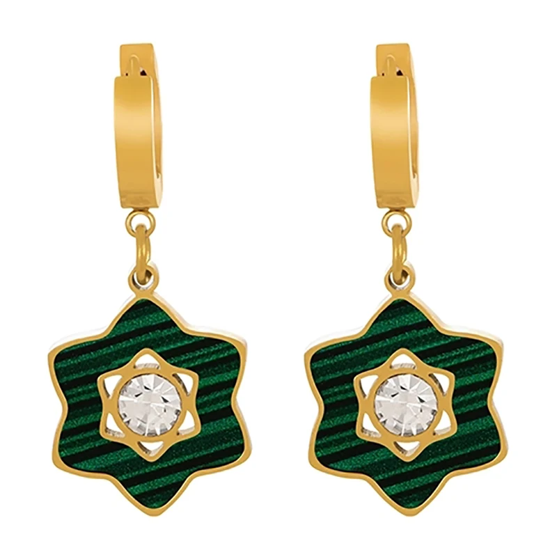 

Элегантные Очаровательные серьги-подвески ZHINI 2021 в форме цветка для женщин Роскошные Эффектные серьги с кристаллами циркония класса ААА Св...