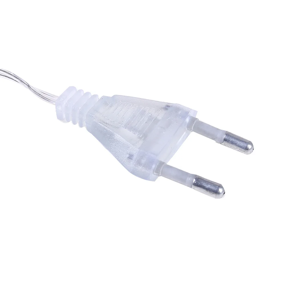 4 м Снежинка светодиодные занавески сосулька сказочная гирлянда Рождественские