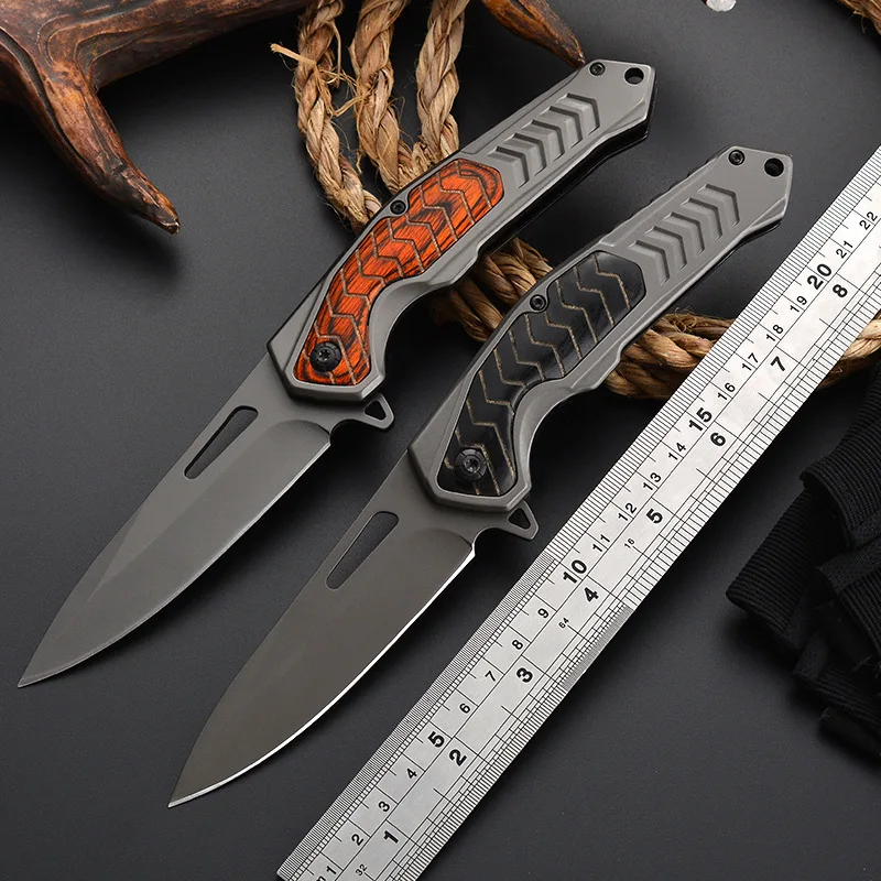 

Тактический Многофункциональный охотничий нож высокой твердости для выживания на природе, складной нож для самообороны, хороший подарок д...