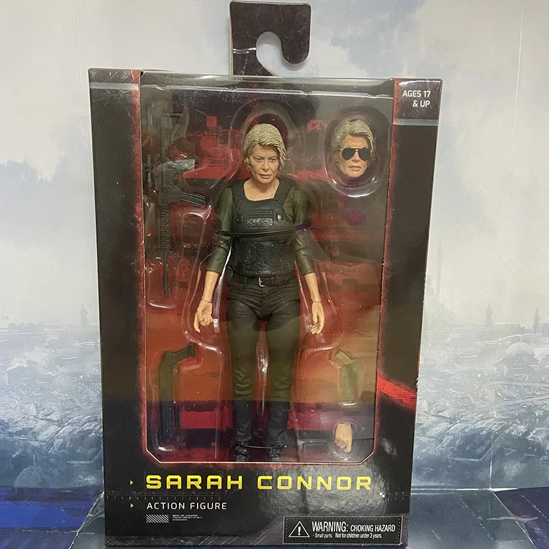Экшн-фигурка NECA Terminator 2: холодный день Темная судьба Арнольд Шварценеггер Сара