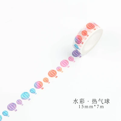 2018 ручной росписью в стиле граффити милая лента Washi партия клейкая разместил его