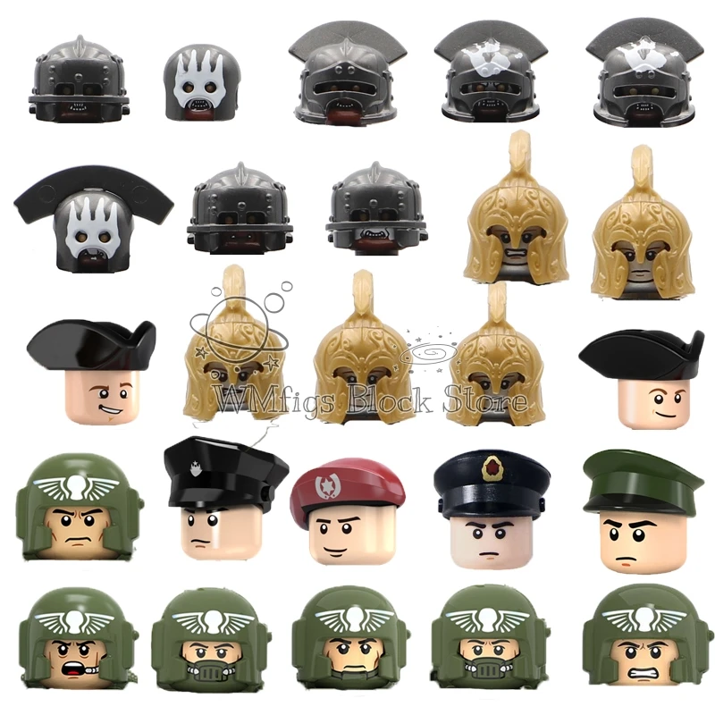 Военная серия солдат полиции сильные орки нодо эльф Воин Строительный блок для