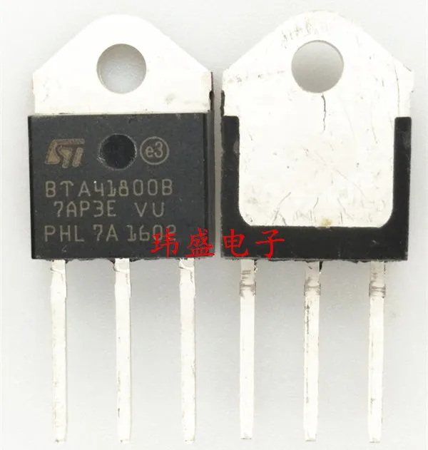 10 шт. BTA41-800B BTA41800B TO-3P 41A/800 в | Интегральные схемы