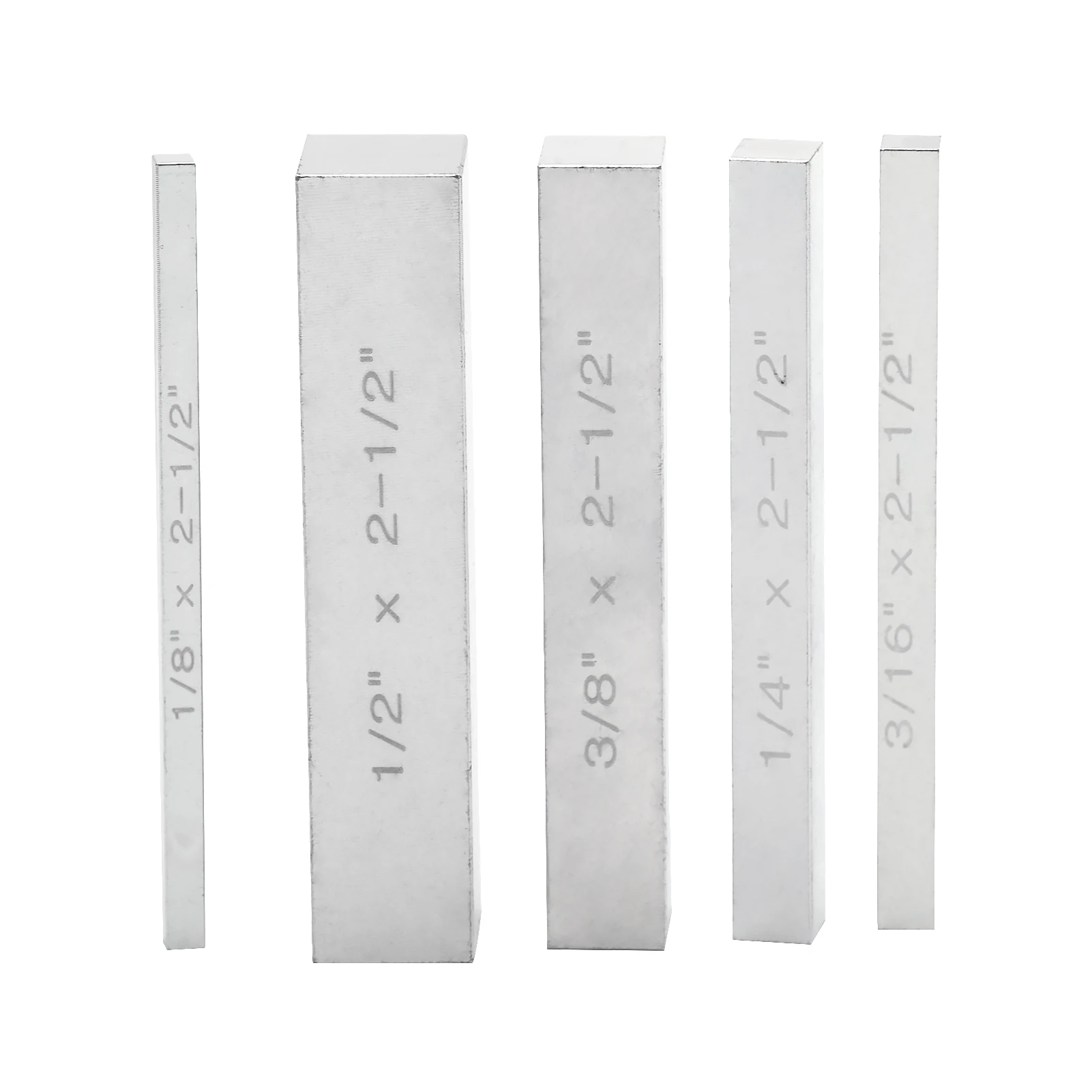 

5pcs Easy Store Professional Home Height Gauge Set Engraved Setup Blocks Portable Measuring Tool