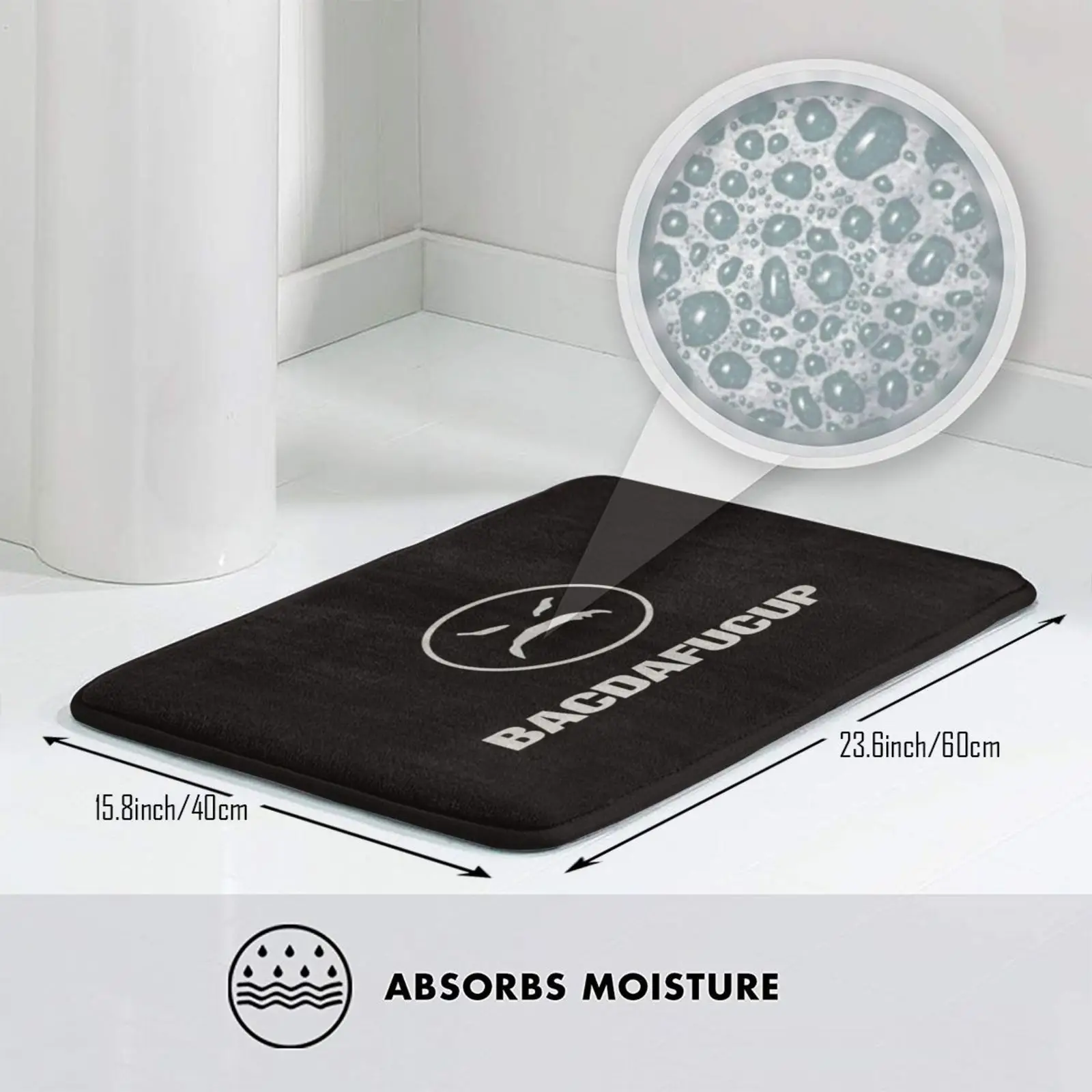 Коврик для входной двери Bacdafucup коврик ванной ковер Draumrart улыбающаяся маска лица