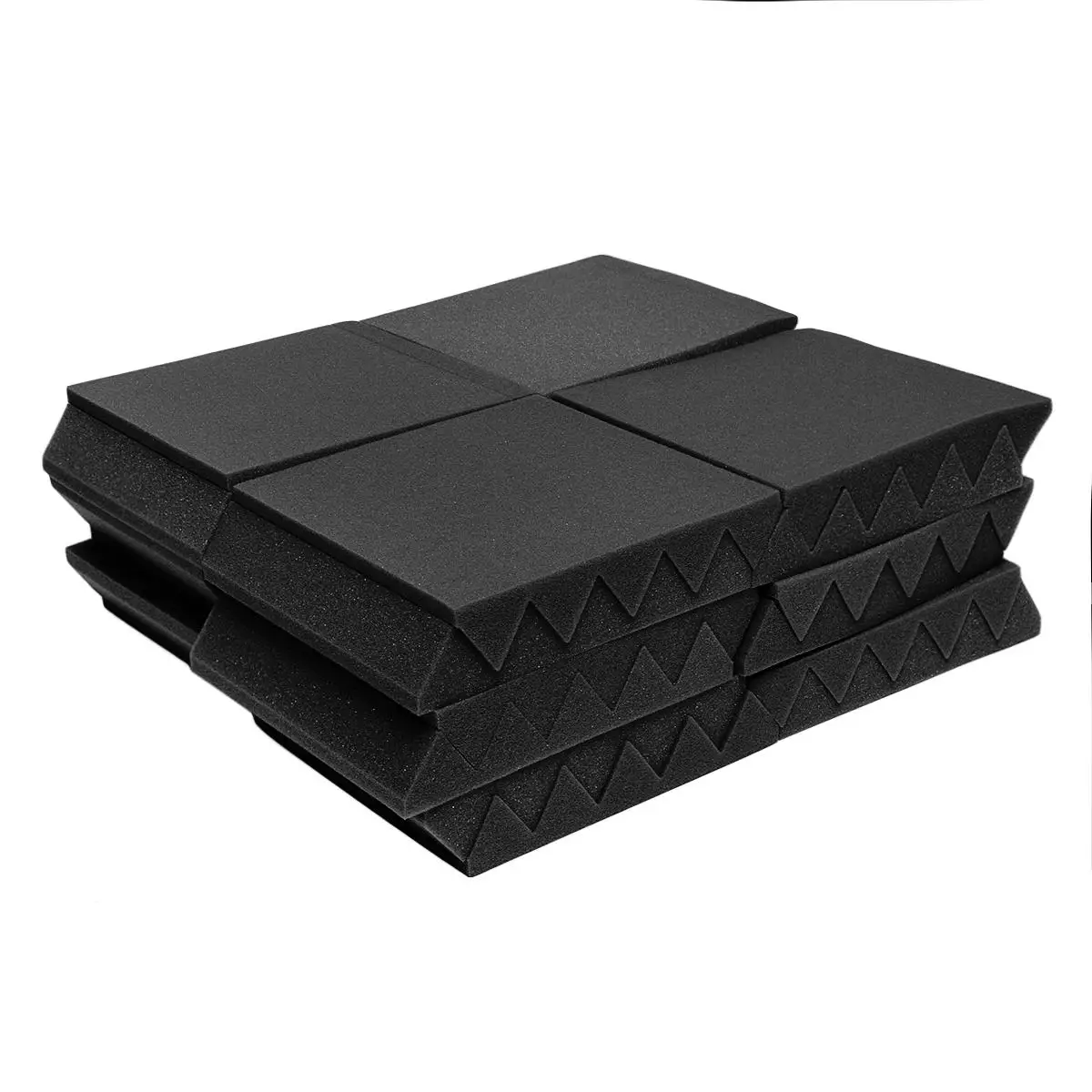 25x25x5 см пена для звукоизоляции акустическая пена регулирование звука студия пены клинья комнаты стены дома поглощение Звуконепроницаемая панель пены