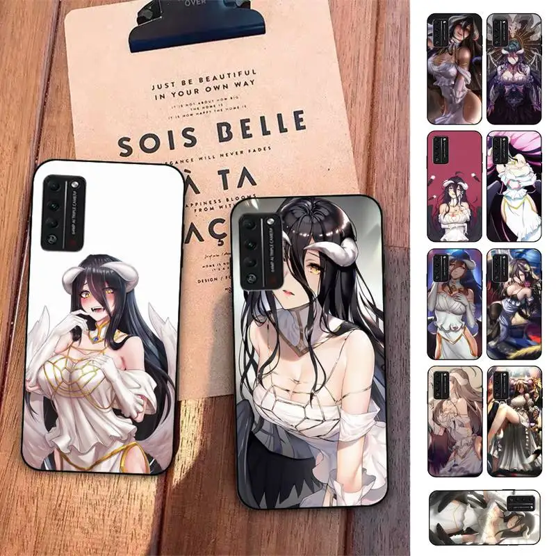 

FHNBLJ Albedo Overlord Phone Case for Huawei Honor 10 i 8X C 5A 20 9 10 30 lite pro Voew 10 20 V30