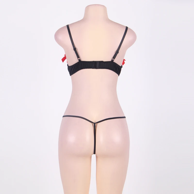 

Comeondear Sexy Lingerie Set Lace Push Up Underwear Set Women Female Underwire Bra and Party Set Transparent Lingerie Set R80125