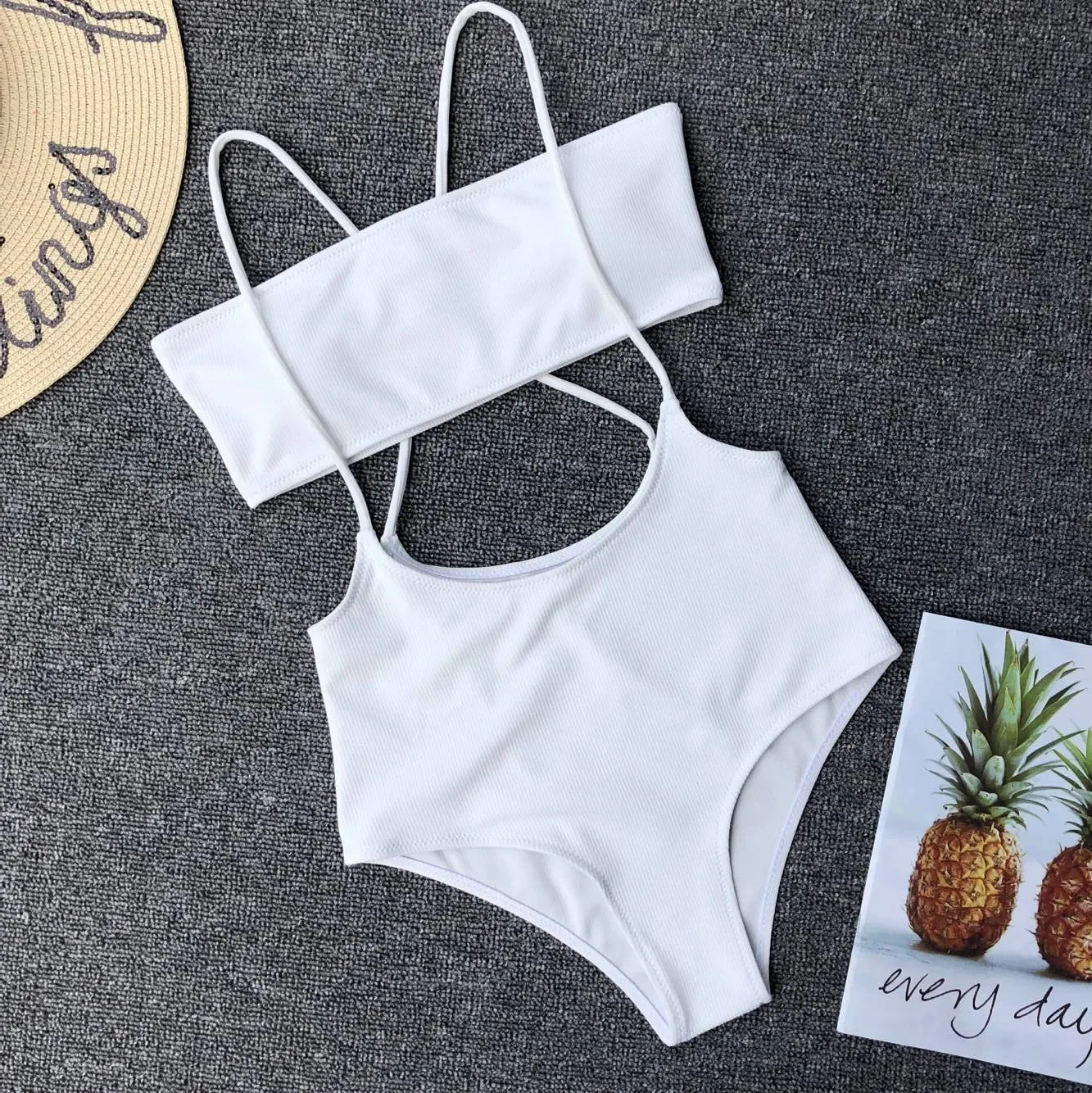 

Cross Sling Summer Bikini Set Women Sexy Womens Beach Wear Woman Clothes Bikinis Swimsuit Swimwear Swimming Bathing Suit Push Up