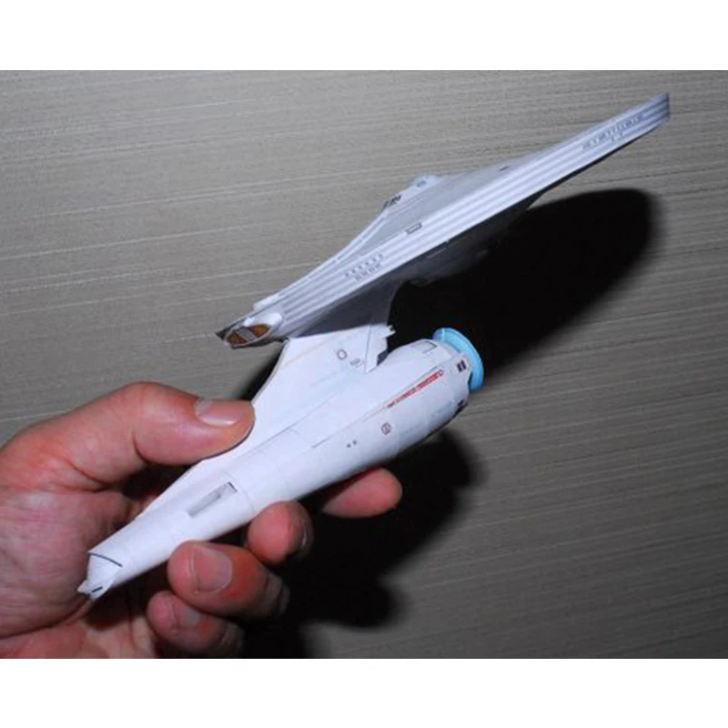 Sciencefiction самолет StarTrek предприятие Ncc 1701 HD PaperModel DIY Ручная работа Необычные игрушки
