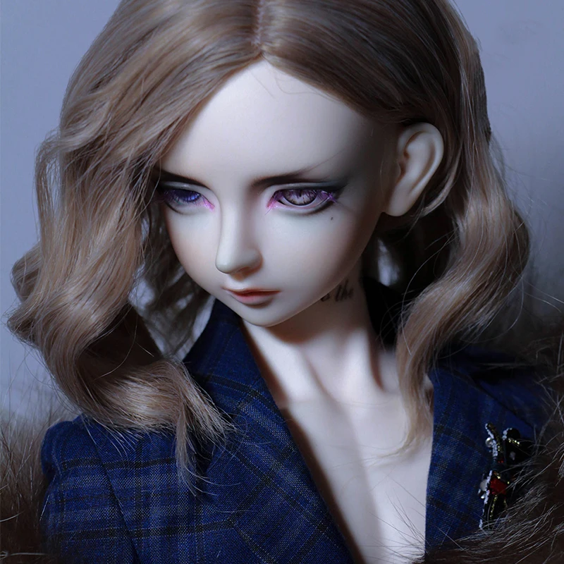 Парик Bybrana Bjd 1/3 1/4 высокотемпературный кукла дядя Стайлинг средней и длинной