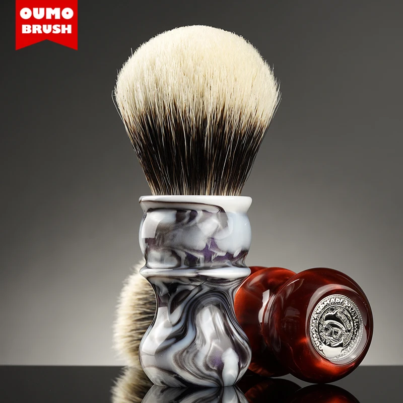 OUMO кисть краска Venus badger щетка для бритья с Manchuria/ACE/SILK/HOOK/WT|Помазок| |