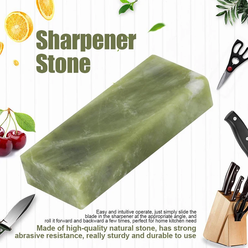 

1pc 10000# Green Fine Grit Sharpening Stone Dual Whetstone Grindstone Sharpener 50*20*10mm Kitchen Knives & Accessories