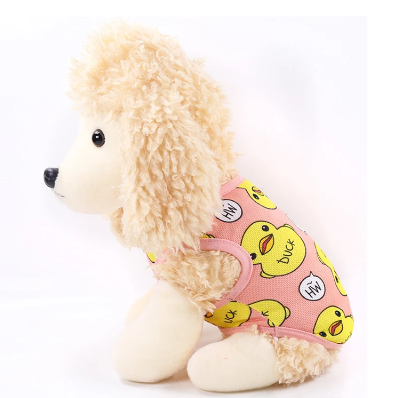 Летняя одежда для собак маленьких питомцев жилет щенков пальто костюм