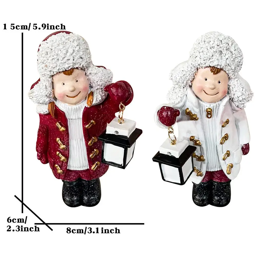 Статуэтка из искусственной смолы Рождественская статуэтка Рождественское