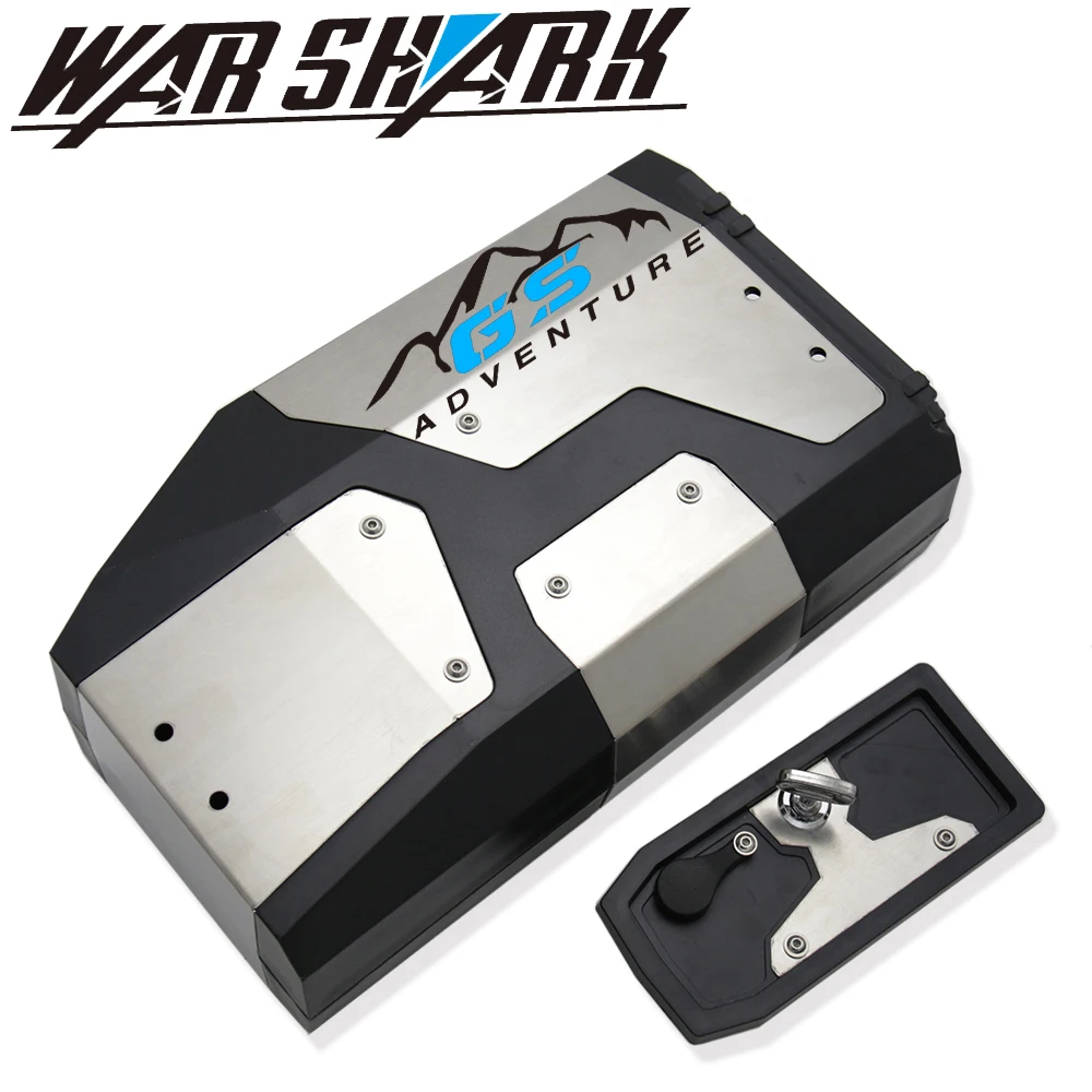 

For BMW R1200GS F750GS F850GS R1250GS Motorcycle decorative aluminum tool box suitable side support Toolbox Alloy ABS Tool Box