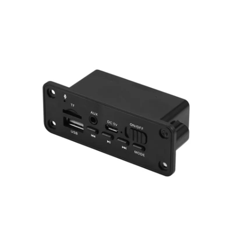 Bluetooth 5.0 MP3 Player Decoder Board 5V 2 x 3W Speaker Amplifier Car FM Radio Module USB TF AUX Audio Handsfree | Электроника