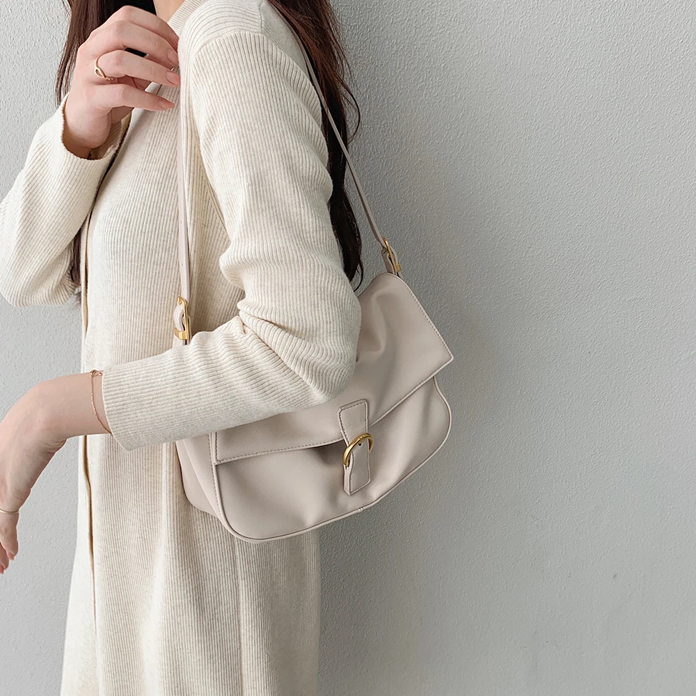 

French Underarm Bag Female Bag One-Shoulder Messenger Bag Large Capacity Ladies Bag For INS 2021 New Trend