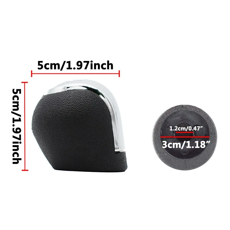 5 Скорость хром ручная ручка переключения рулевого механизма автомобиля рычаг