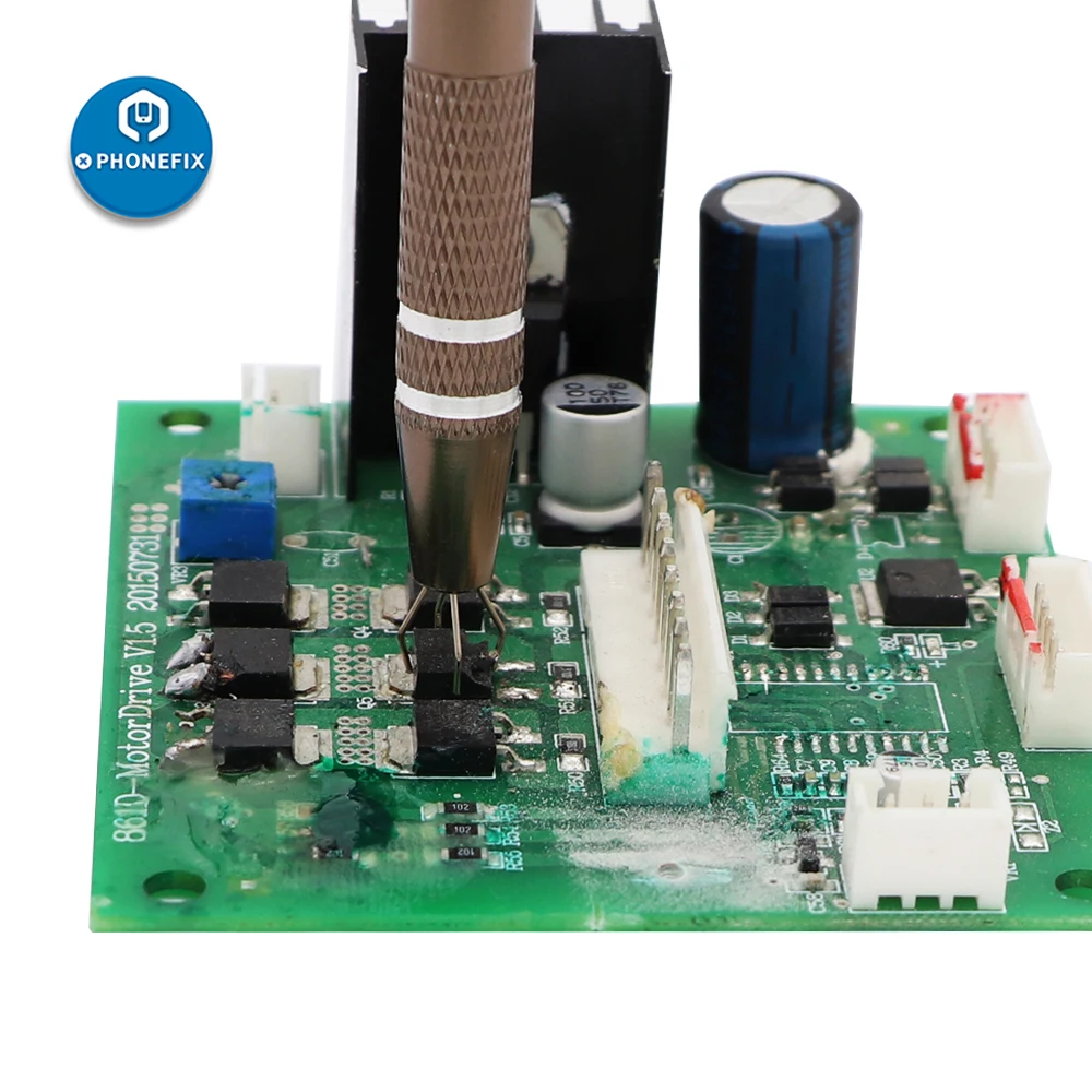 PHONEFIX IC чипсы экстрактор с четырьмя когтями электронная часть захватов коллекция инструментов для ловли электроники палочки инструменты