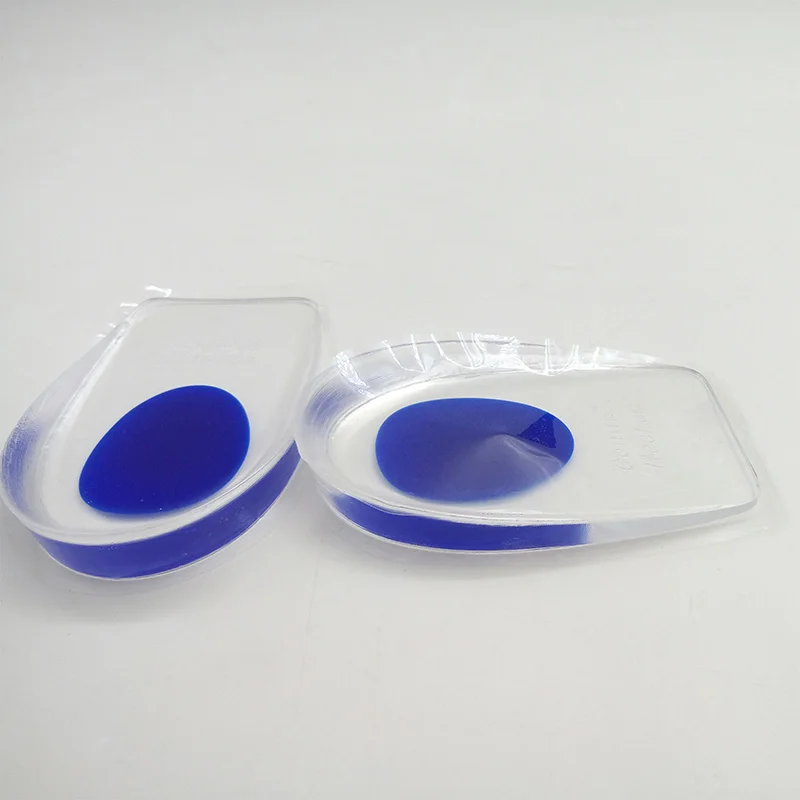 1 пара полиуретановых гелевых невидимых поддерживающих подушек для пятки