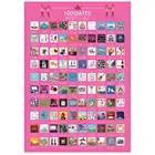 100 незаменимые книги, постер с царапинами, фотообои, настенное украшение, плакат с гладкой цветной печатью, любимый подарок, домашний декор