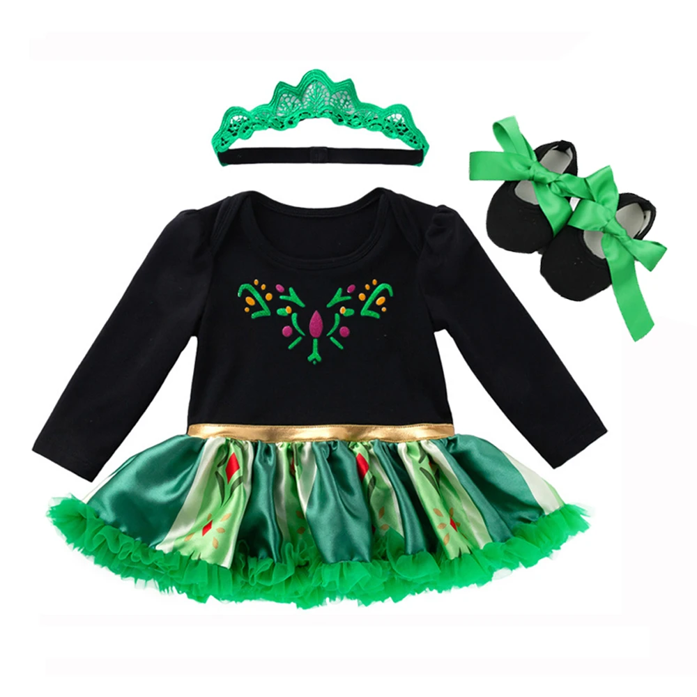 Комплект из 3 предметов для маленьких девочек одежда детей на Пасху милый