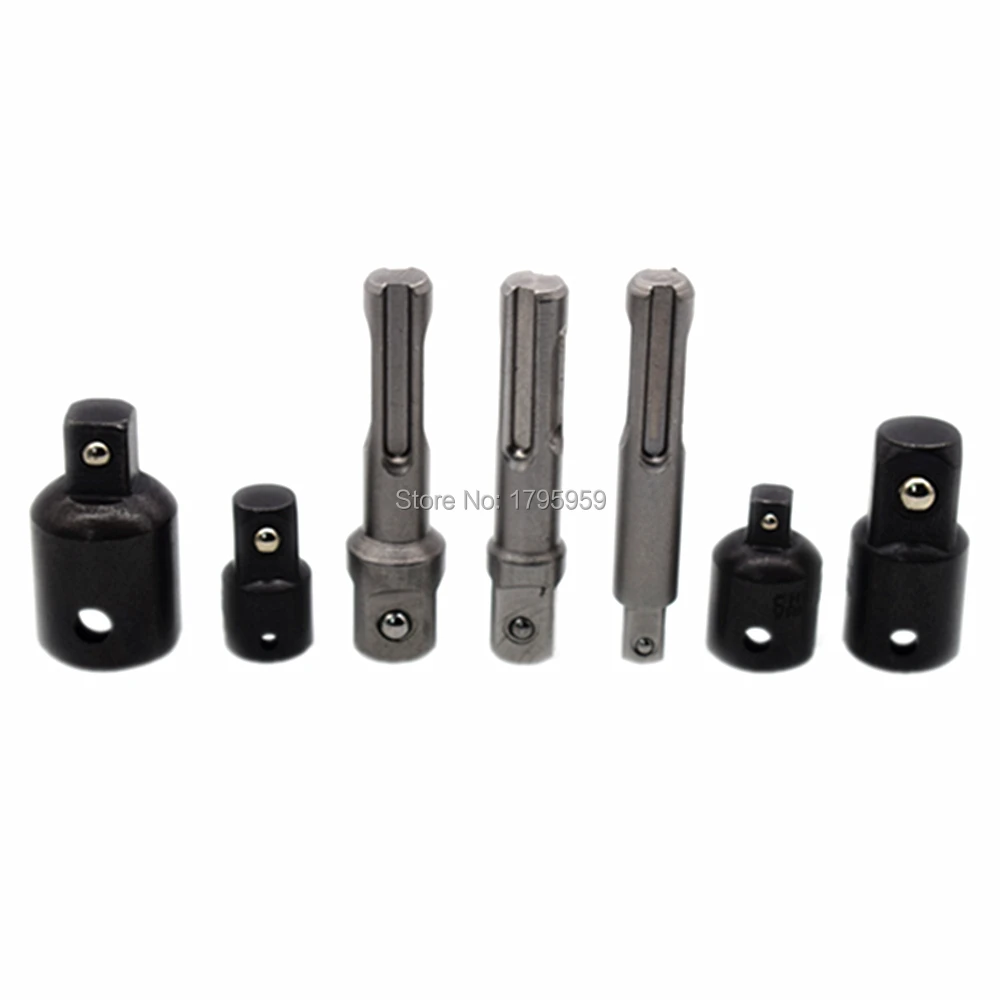 SDS Plus головка для дрели адаптер конвертер 1/2 &quot1/4&quot 3/8 &quotКвадратный привод