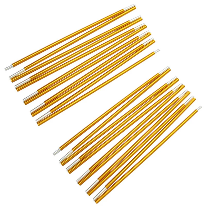 

2Pc/Set Outdoor Camping Tent Pole 8.5mm 4.05M Aluminum Tent Pole Alloy Tent Rod 3-4 Person Tent Accessories