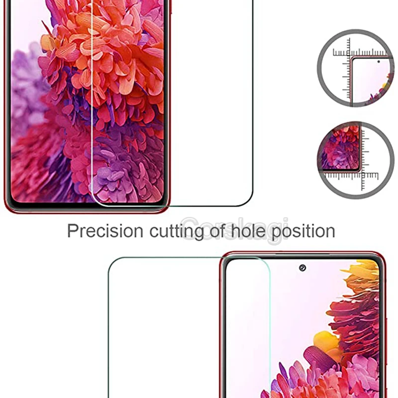 [3 шт.] полностью клеящееся закаленное стекло для Samsung Galaxy M01 Core M11 M21 M31 M30S M31S M7S M51 S20 FE
