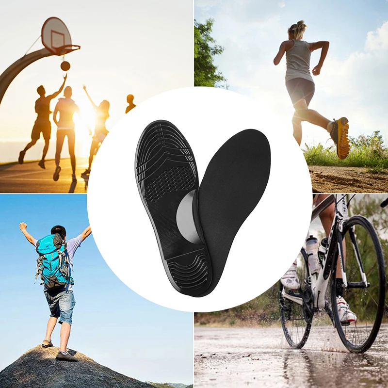 Силиконовые гелевые стельки поддержка свода стопы для мужчин и женщин подкладка