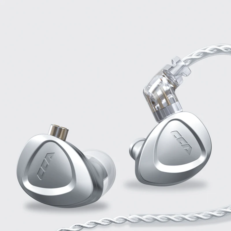 Наушники CCA CKX из чистого металла гибридные Hi-Fi мониторы басы наушники с