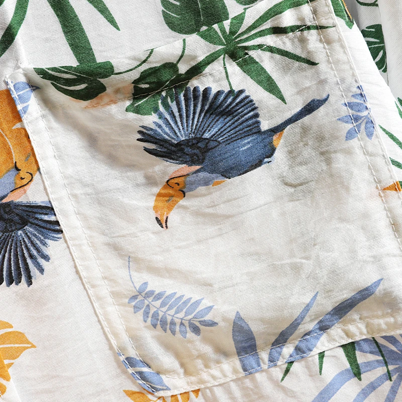 

2021 new summer hanging shooting summer hot style large size male beach casual couple flower shirt M-5XL