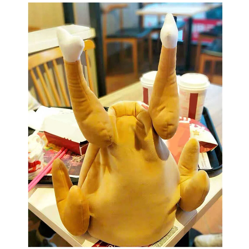 Смешные плюшевые игрушки цыпленка ножка шляпа петь и танцевать Электрический