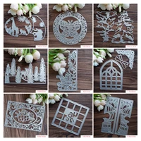 easter eggschristmas treeanimalspattern cutting die scrapbook embossed paper card album craft template mould mould