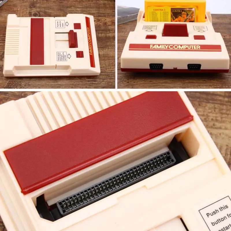 8 Bit Wireless Famicom Classic Console FC Retro Game Card TV Games Player With Two Gamepad | Электроника