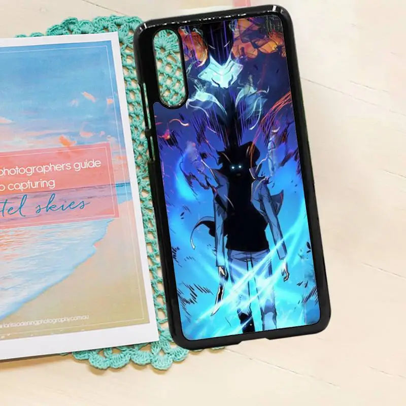 

Japan anime solo leveling Phone Case PC for iPhone 11 12 pro XS MAX 8 7 6 6S Plus X 5S SE 2020 XR