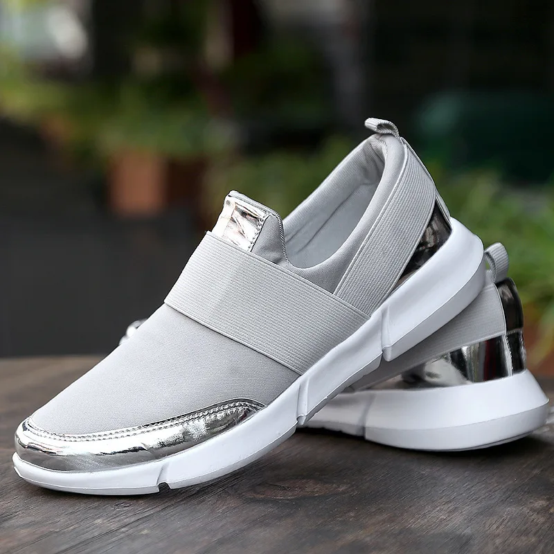 

Women Fashion Sneakers Plus Size Running Shoes Slip-on Spring Autumn Woman Flats Ladies Casual Shoes High Quality Loafers Latest