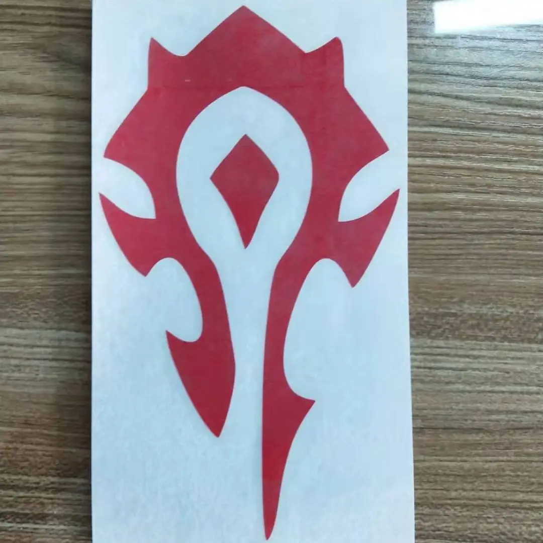Игровая наклейка Horde Wow Виниловая для автомобиля мотоцикла аксессуары |