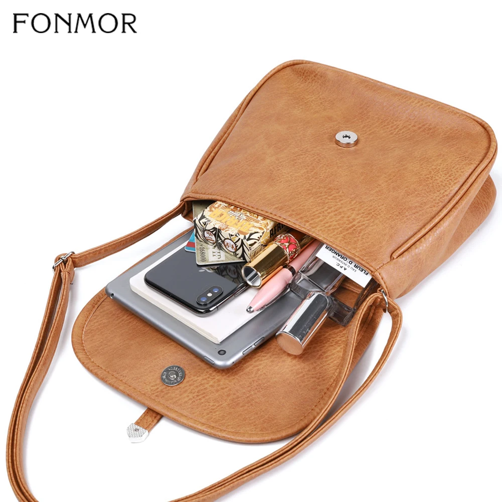 Fonmor сумки для женщин 2019 PU кожаные мессенджеры модная сумка в форме ракушки