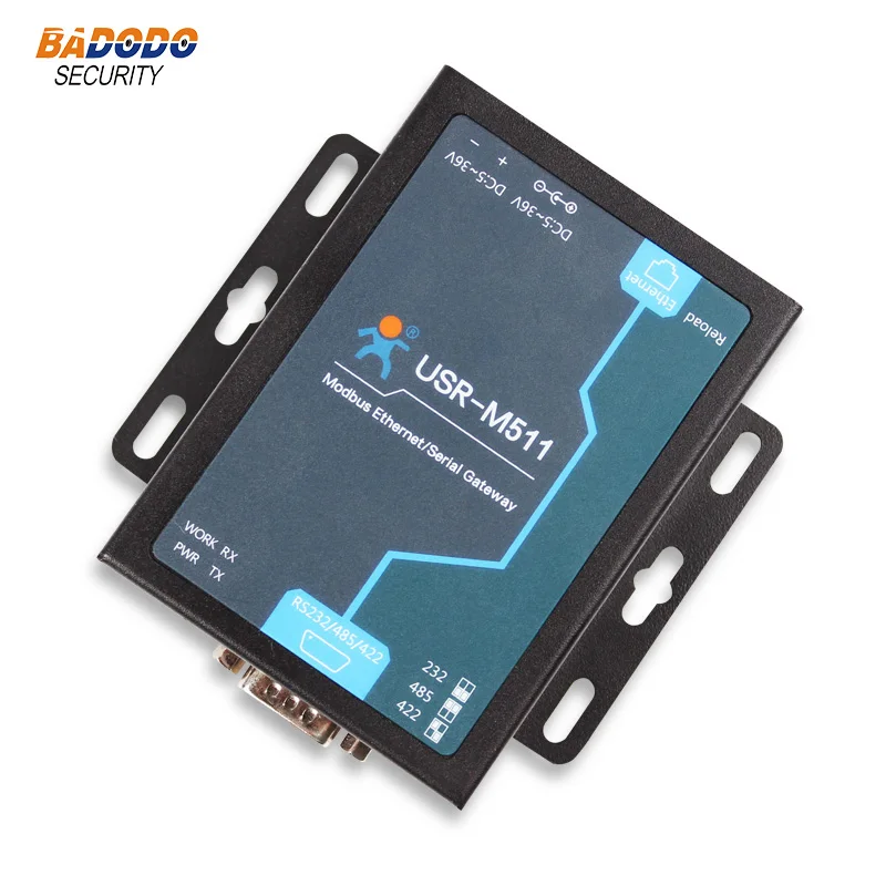 USR M511 Ethernet Modbus шлюз Serial для оптоволкна вай поддерживает RTU/ASCII TCP slave|Автоматизация