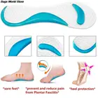 Противоскользящая Массажная арка для поддержки нескользящей женской обуви, гелевая плюшевая подушка длиной 34, ортопедические стельки для обуви на высоком каблуке