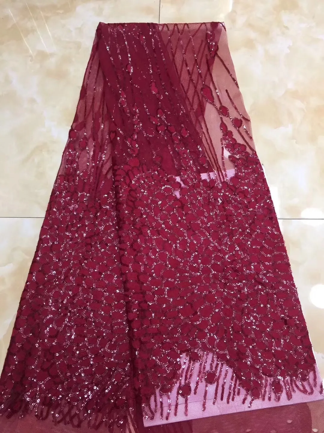 

5 Yards African Material Lace Flowers Chiffon Material French Net Lace Fabric, 3D Applique Wedding Dresses Lace D38