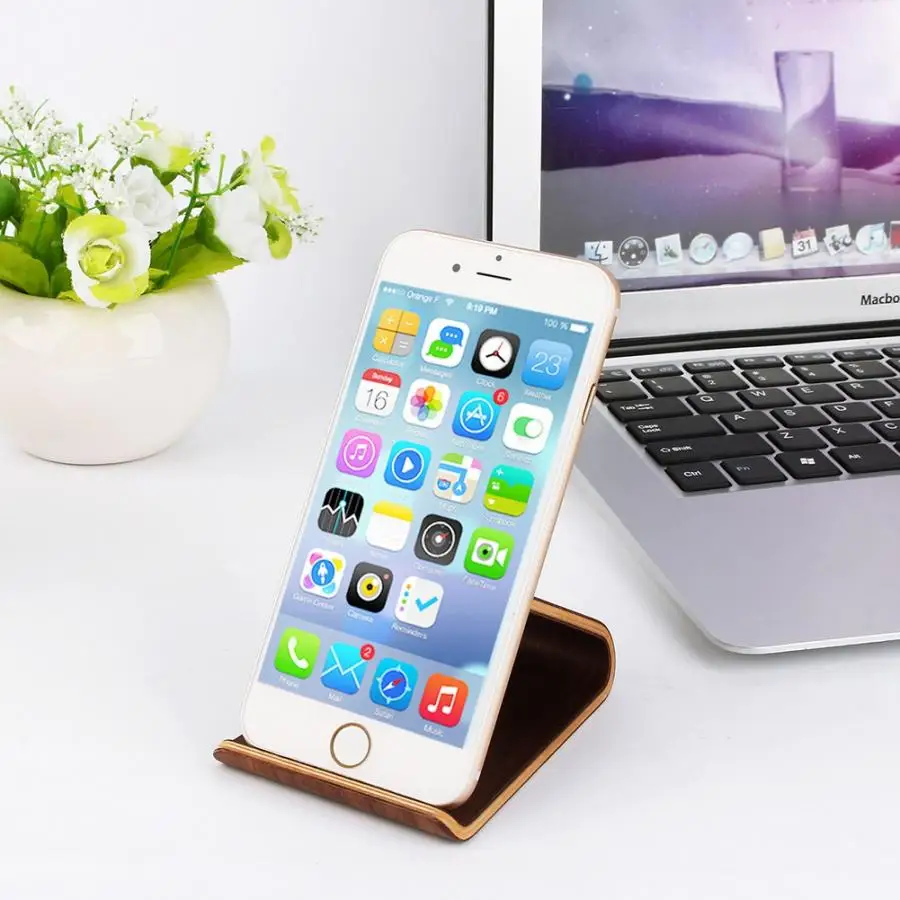 1 шт. универсальный модный мини штатив деревянный нескользящий легкий Настольный