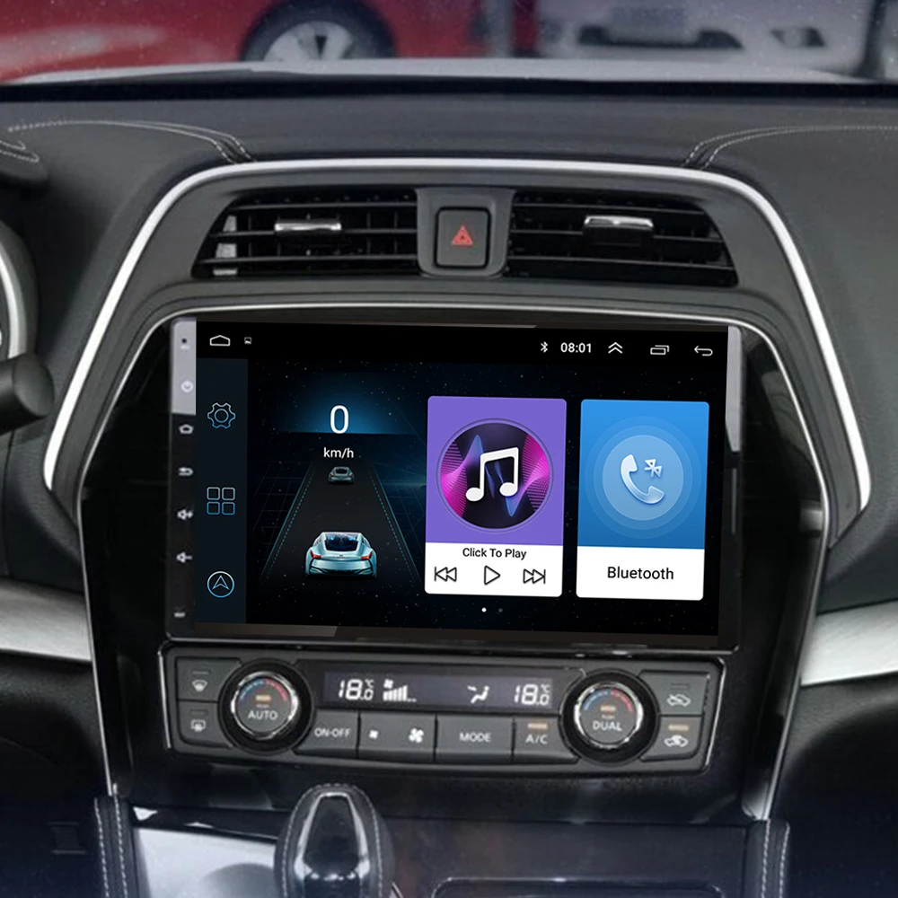 Автомобильный мультимедийный плеер стерео GPS DVD Радио Навигация Android экран для