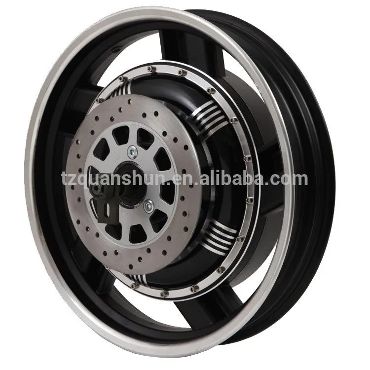 

16inch 7.5kW 273 50H V2 Brushless DC Electric Scooter Hub Motor