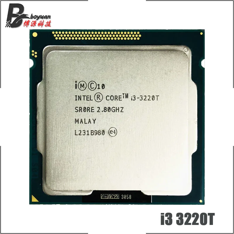 Двухъядерный процессор Intel Core i3-3220T i3 3220T 2 8 GHz 3M 35W LGA 1155 |
