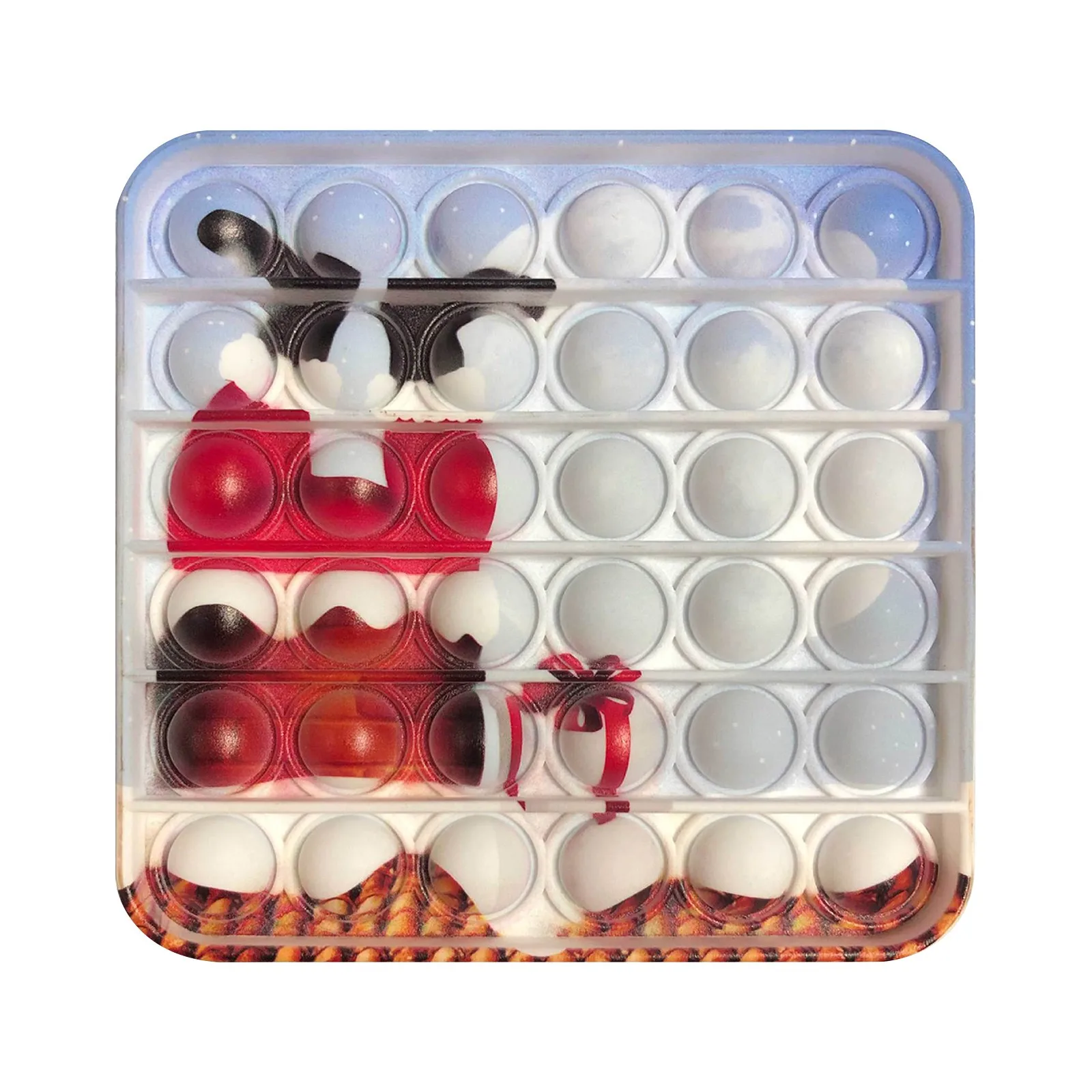 100 стильные рождественские подарочные игрушки для детей пузырьковый попит