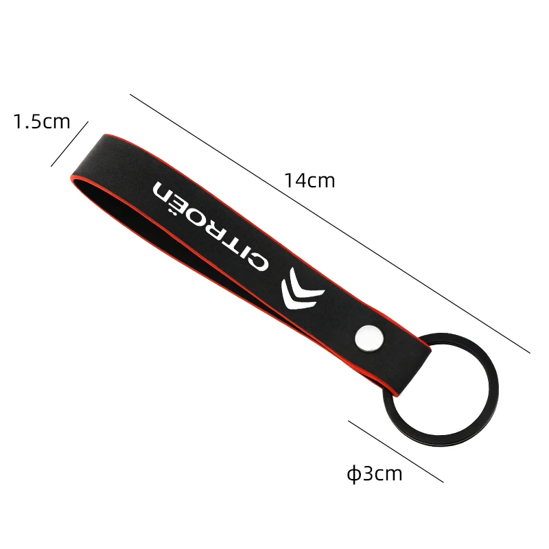 Брелок для автомобильных ключей замшевый брелок Citroen C1 C2 C3 C4 C5 C6 C8 C4L DS3 DS4 DS5 DS5LS